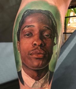 Real Asap Rocky Tattoo