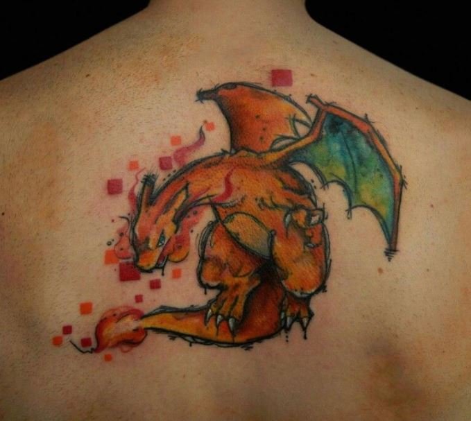 Back tattoo idea