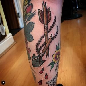 Broken Arrow Unfixed Tattoo