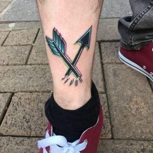 Low Leg Broken Arrow Ink