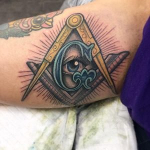 Freemason Old Fashion Tattoo 