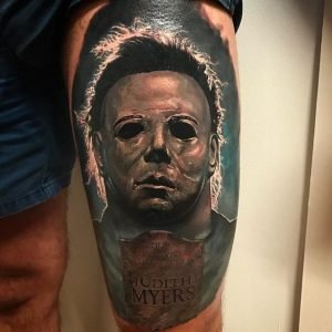 Michael Myers Tattoo Flash