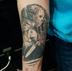 Jason Voorhees Michael Myers Tattoo