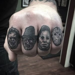 Michael Myers Jason Voorhees Freddy Krueger Tattoo