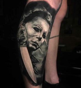  Curse of Michael Myers Tattoo