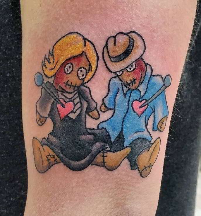 Voodoo Doll Tattoo Married