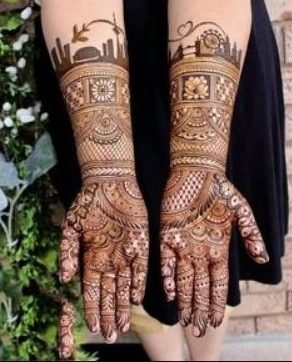 Hyderabad Bridal Mehndi Designs