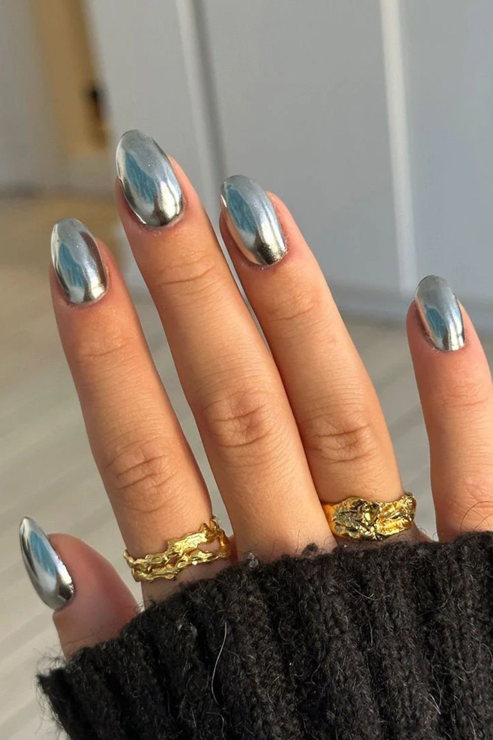 Chrome Gel Nails