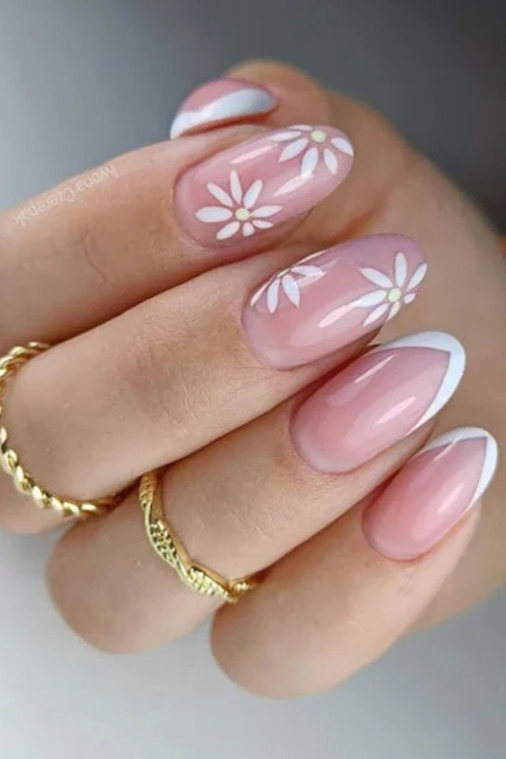 Nude with Glitter Accents