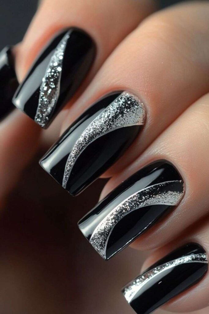 Matte Black with Glossy Accents