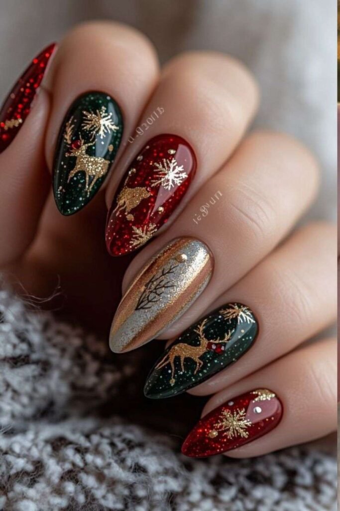 Reindeer and Rudolph Art