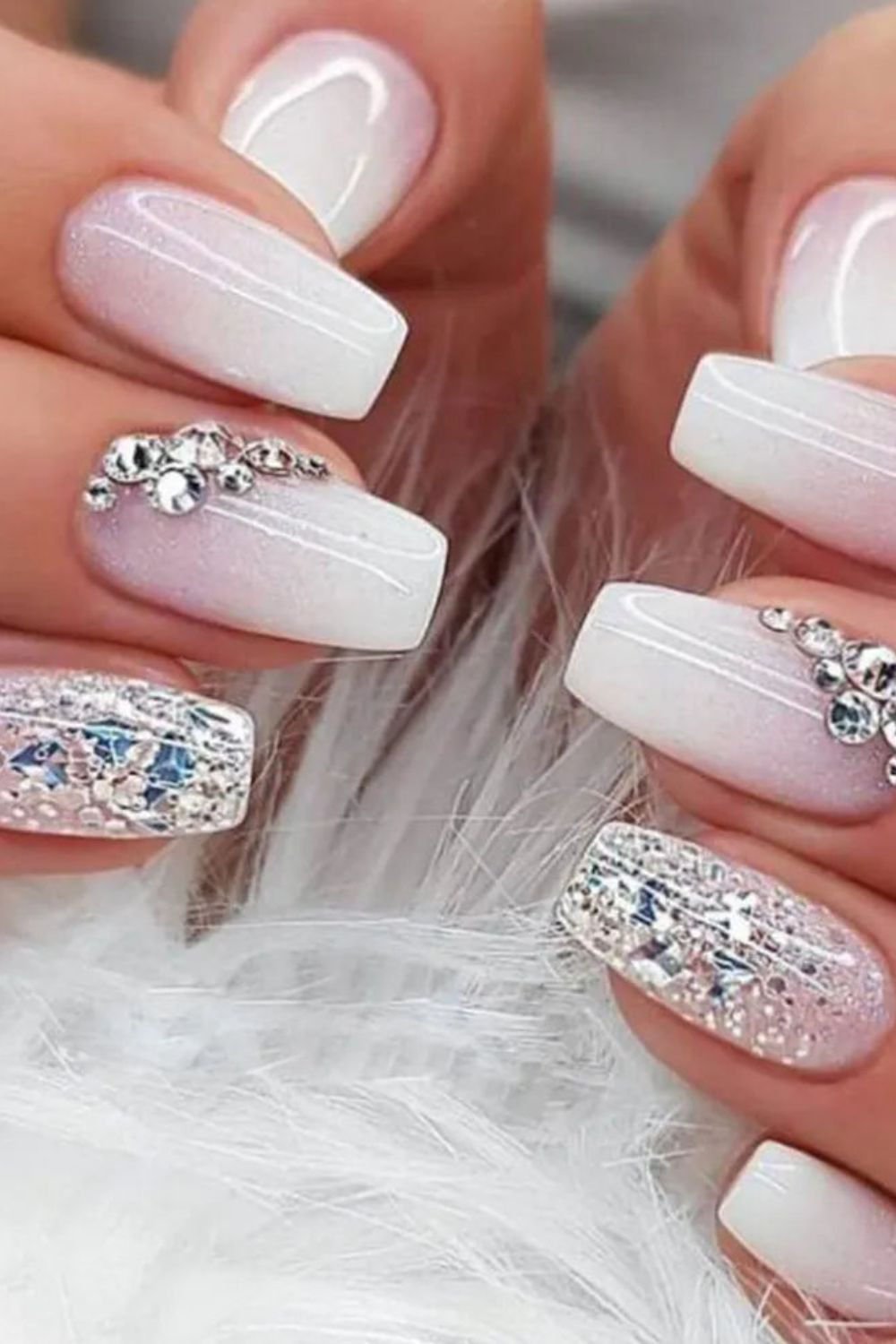 Glitter Ombre Nails
