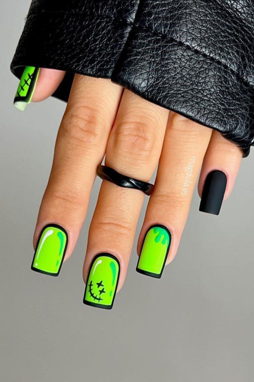 Neon Pop Nails