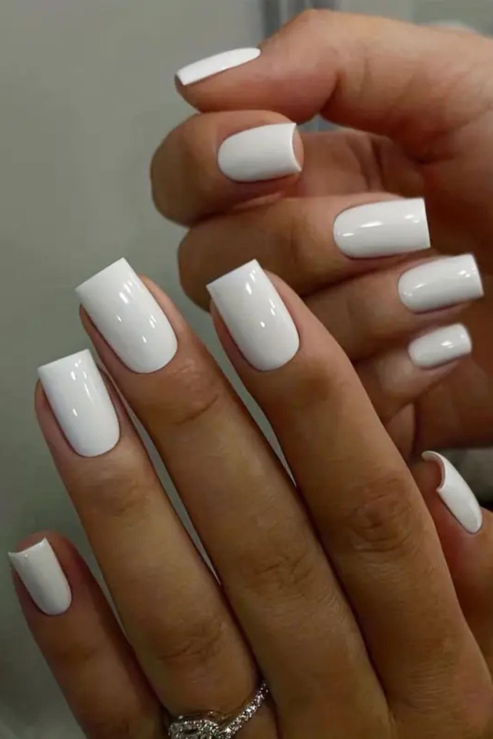 Short Square Gel Nails